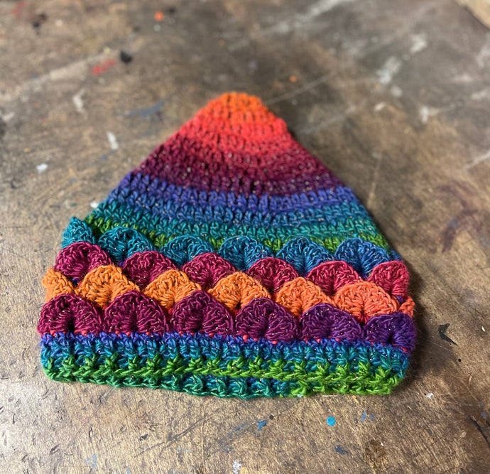 Pixie Hat - Fall Rainbow