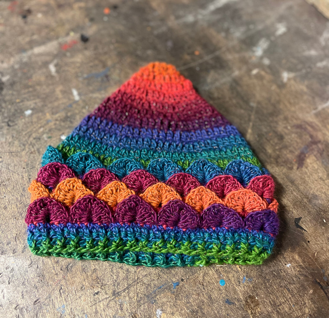 Pixie Hat - Fall Rainbow