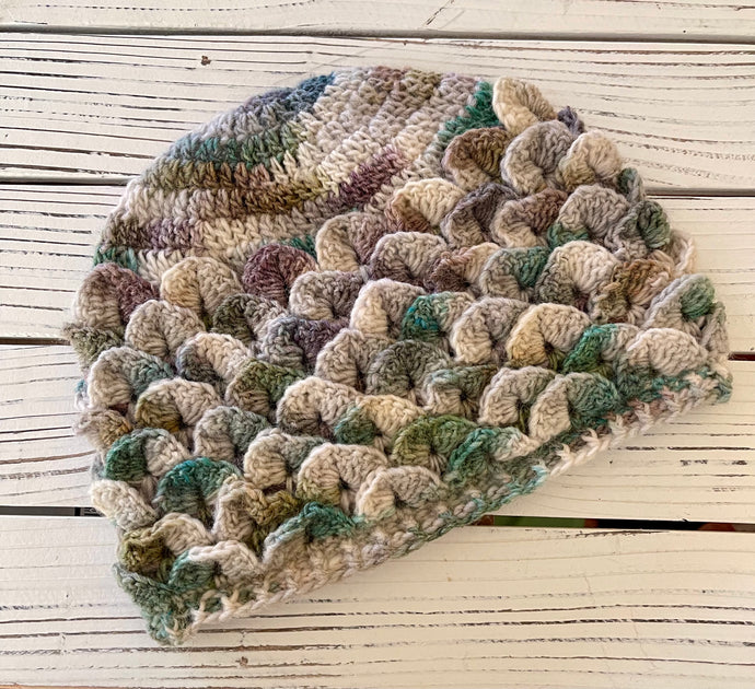 Winter Forest Acorn Hat for Big Heads and Big Hair