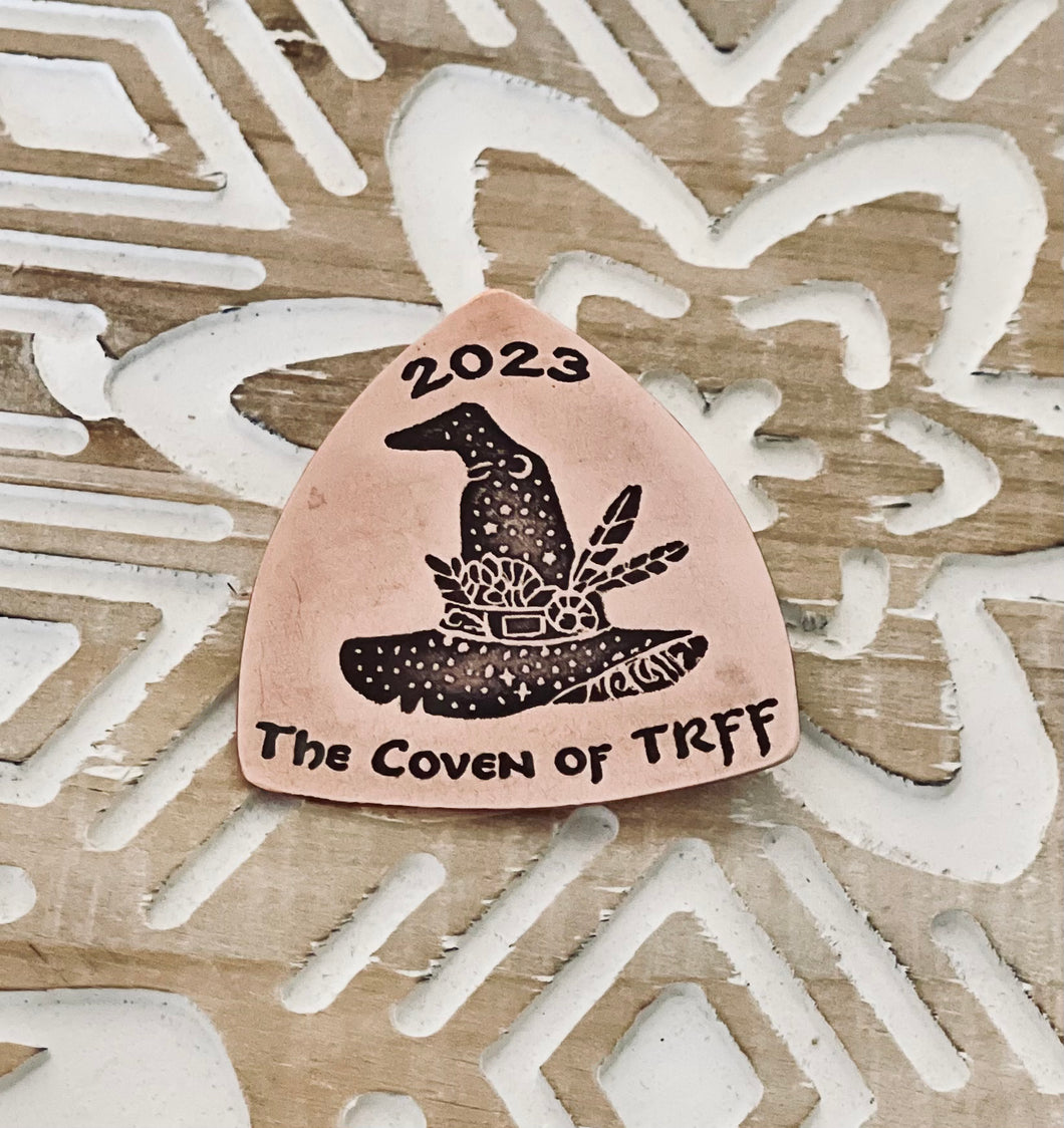 The Coven of TRFF 2023 Medallion Pin