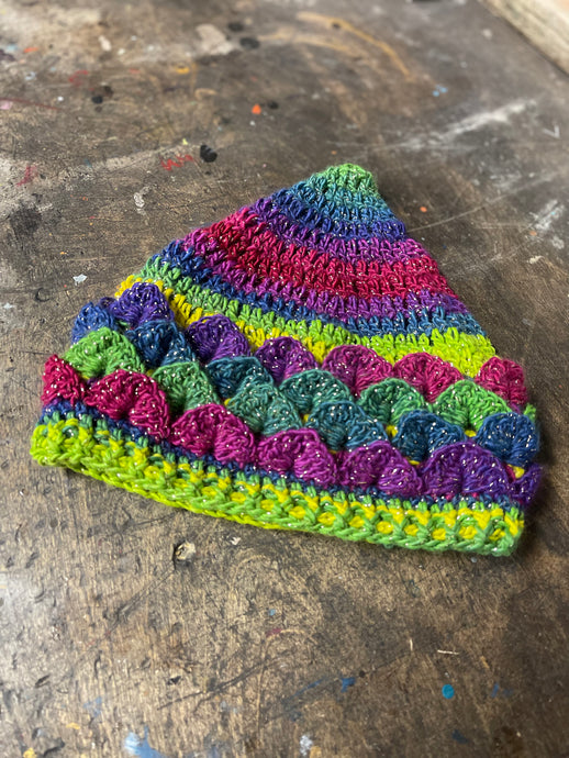 Pixie Hat - Electric Rainbow