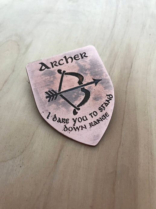 Archer Medallion Pin
