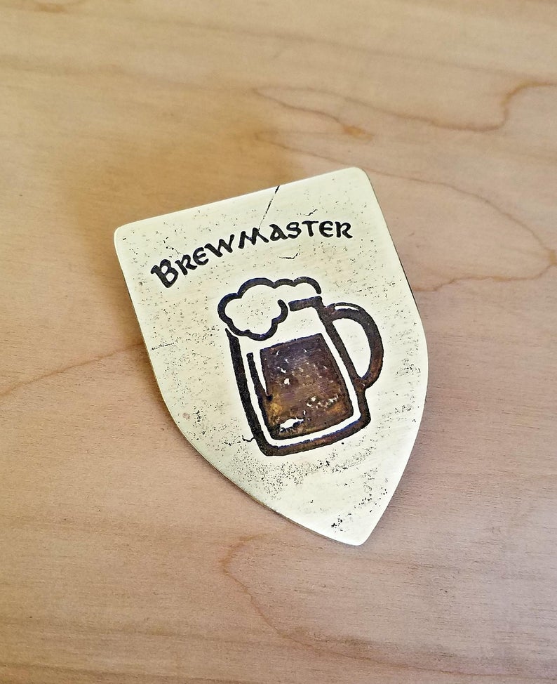 Brewmaster Medallion Pin