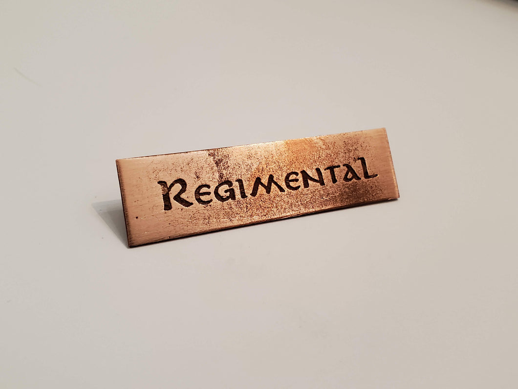 Regimental - Pin