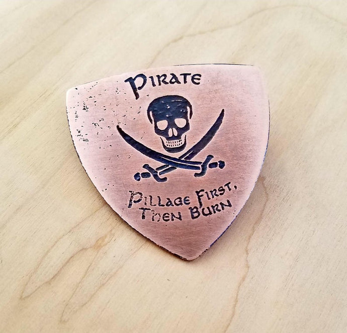 Pirate Medallion Pin
