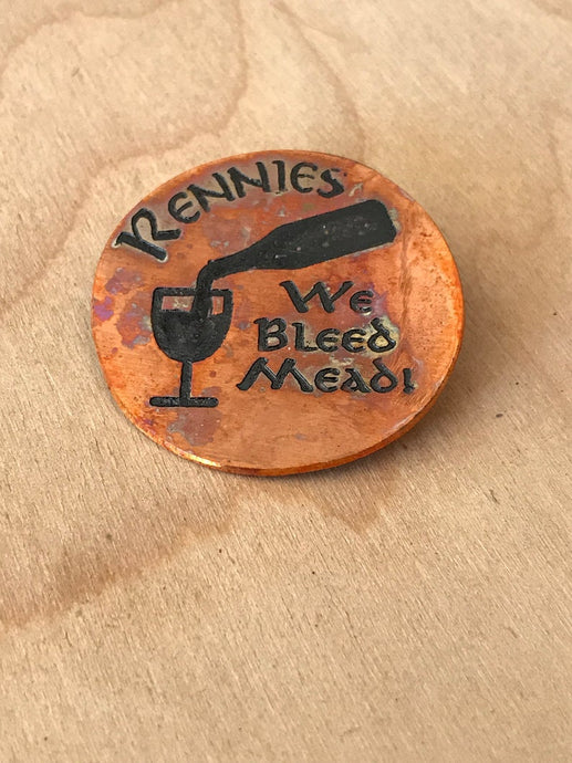 Rennies Medallion Pin