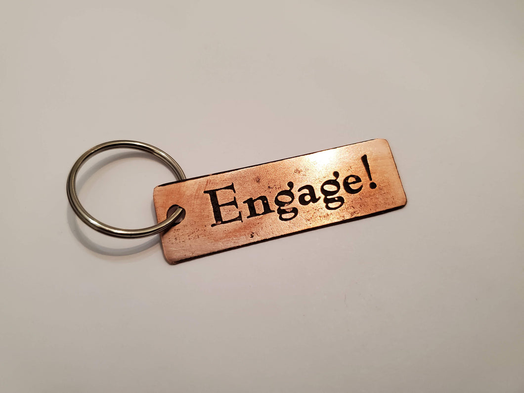 Engage! - Key Chain