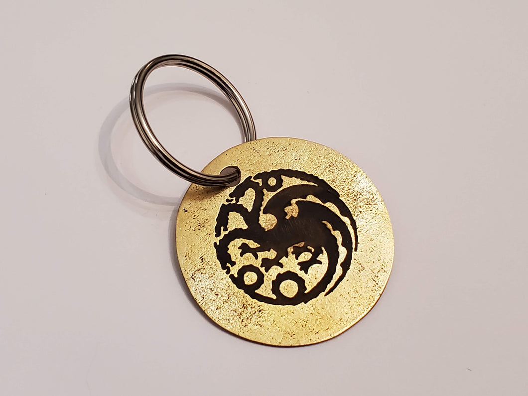 House Targaryen (GoT) - Key Chain