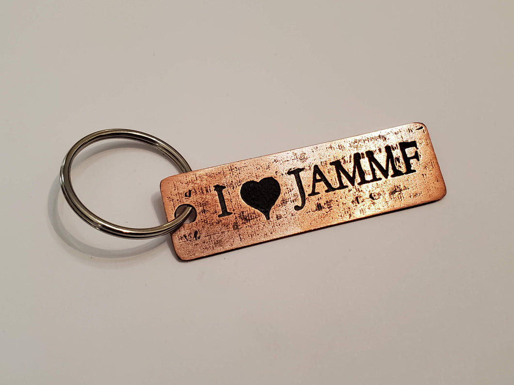 I <3 Jammf - Key Chain