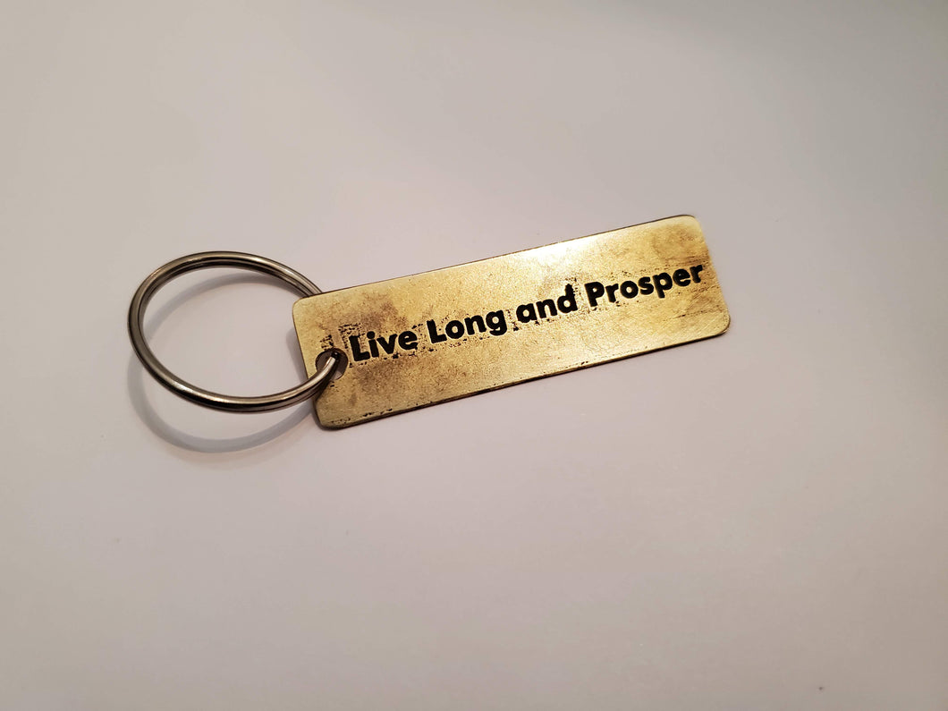 Live Long and Prosper - Key Chain