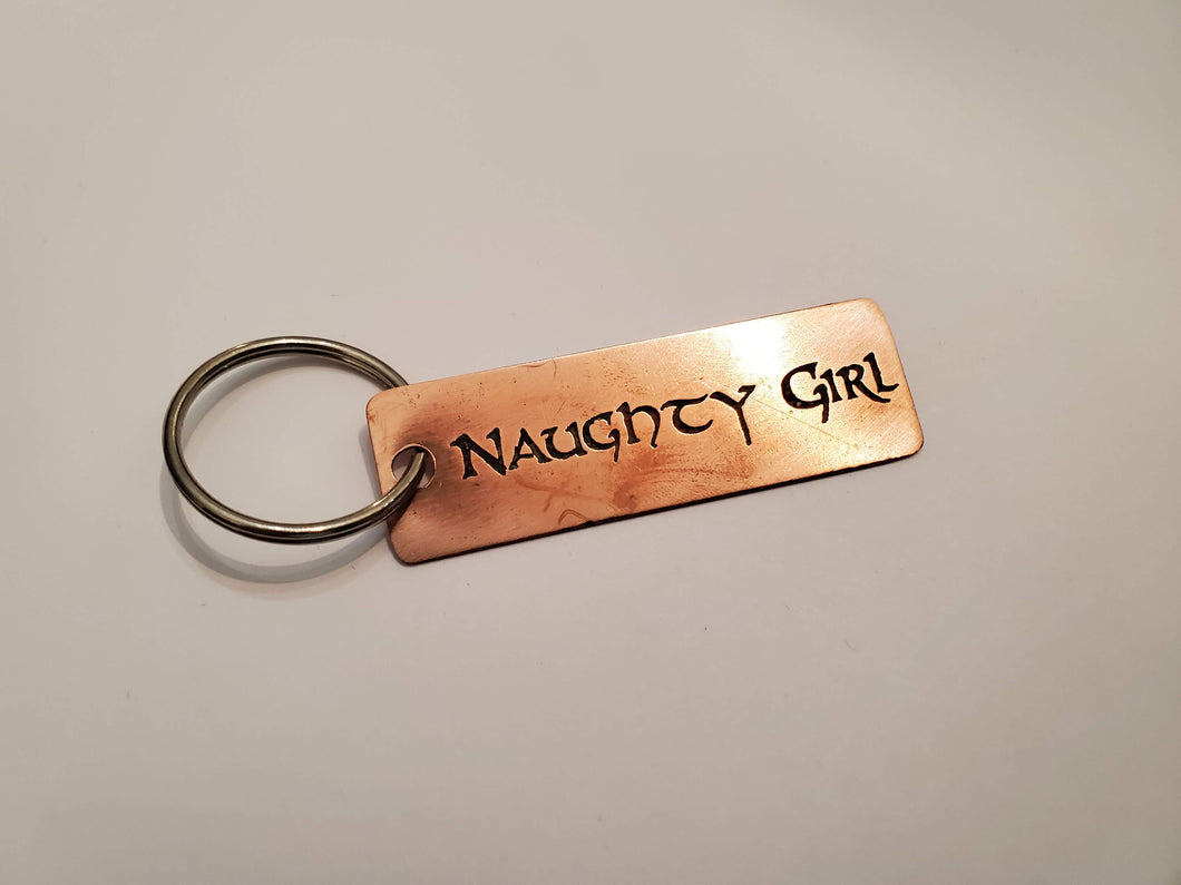 Naughty Girl - Key Chain