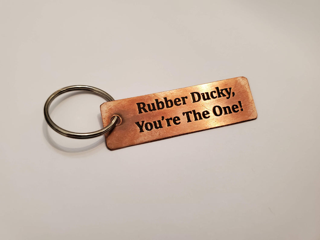 Rubber Ducky, You're The One! - Key Chain