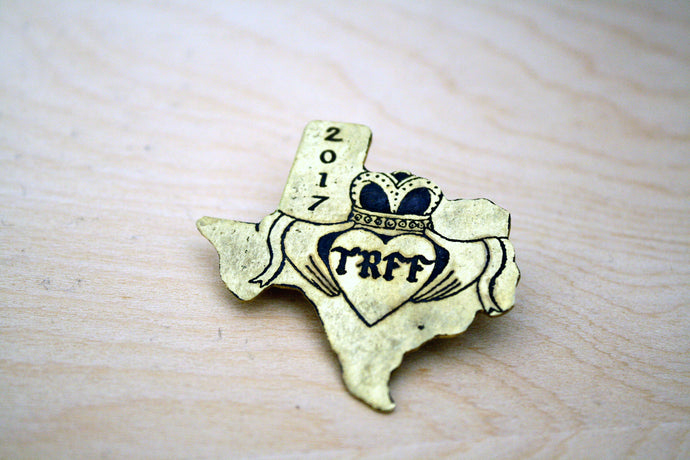 TRFF 2018 Texas Medallion Pin